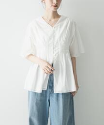 URBAN RESEARCH | コットンボイルタックデザインブラウス(シャツ/ブラウス)