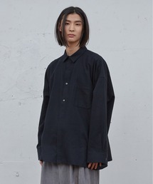 コットンビエラワイドBOXシャツ