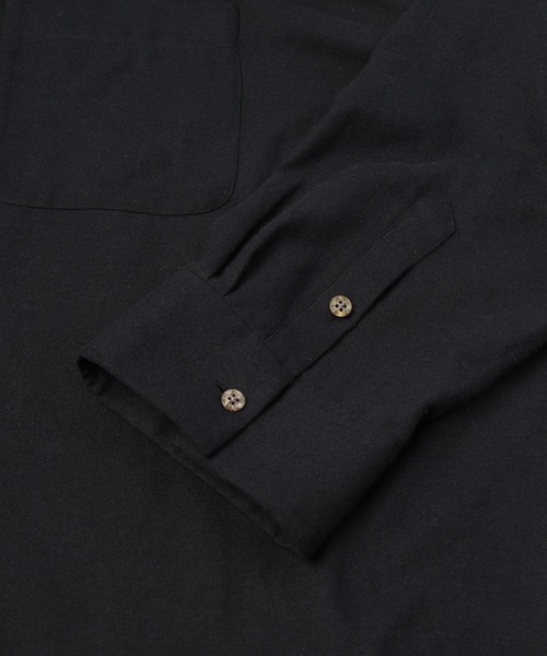 Dulcamara（ドゥルカマラ）の「コットンビエラワイドBOXシャツ（シャツ/ブラウス・メンズ・ライトグレー/ブラック・1/0）」の16枚目の写真