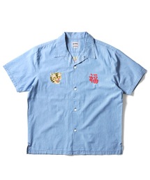 HOUSTON シャンブレースーベニアシャツ (VIETNAM)