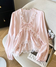 シフォン Vネック」に該当するシャツ/ブラウスファッション通販 - ZOZOTOWN