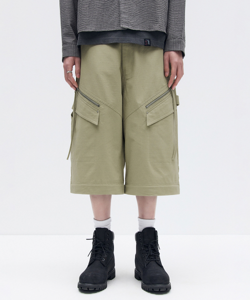MAISON MINED（メゾンミネド）の「DETACHABLE COTTON PANTS BEIGE（その他パンツ・メンズ・その他・SMALL/MEDIUM/LARGE）」の6枚目の写真