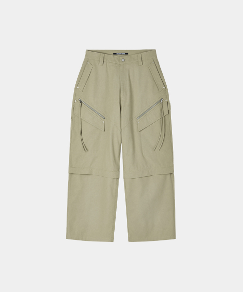 MAISON MINED（メゾンミネド）の「DETACHABLE COTTON PANTS BEIGE（その他パンツ・メンズ・その他・SMALL/MEDIUM/LARGE）」の8枚目の写真