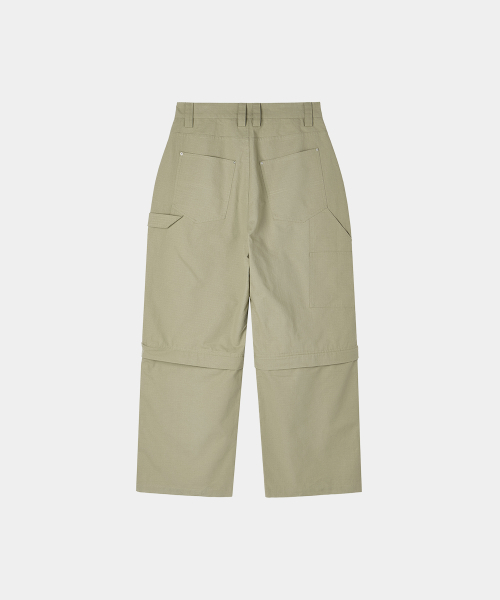 MAISON MINED（メゾンミネド）の「DETACHABLE COTTON PANTS BEIGE（その他パンツ・メンズ・その他・SMALL/MEDIUM/LARGE）」の9枚目の写真