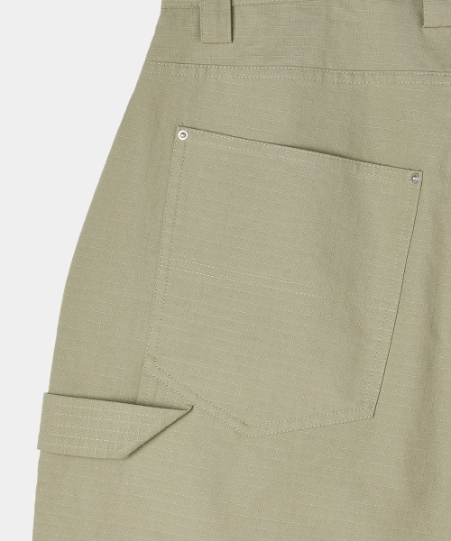 MAISON MINED（メゾンミネド）の「DETACHABLE COTTON PANTS BEIGE（その他パンツ・メンズ・その他・SMALL/MEDIUM/LARGE）」の14枚目の写真