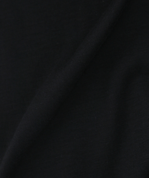 Noble（ノーブル）の「le / ル DRAWSTRING JERSEYDRESS（ワンピース・レディース・ブラック/ベージュ・FREE）」の4枚目の写真