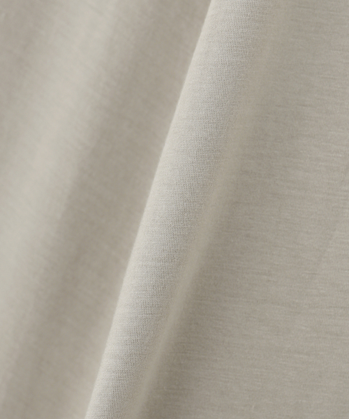 Noble（ノーブル）の「le / ル DRAWSTRING JERSEYDRESS（ワンピース・レディース・ブラック/ベージュ・FREE）」の5枚目の写真