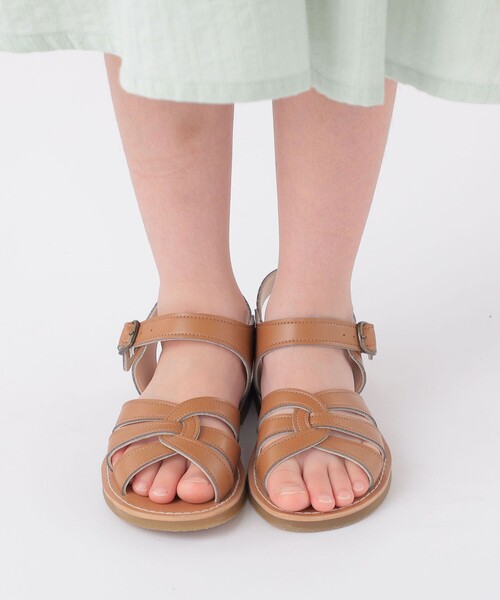 SHIPS（シップス）の「SHIPS KIDS:14～23cm / サンダル（サンダル・キッズ・アイボリー/ブラウン・18/19/20/22/23/17/21/14）」の5枚目の写真