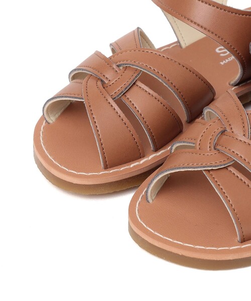 SHIPS（シップス）の「SHIPS KIDS:14～23cm / サンダル（サンダル・キッズ・アイボリー/ブラウン・18/19/20/22/23/17/21/14）」の13枚目の写真