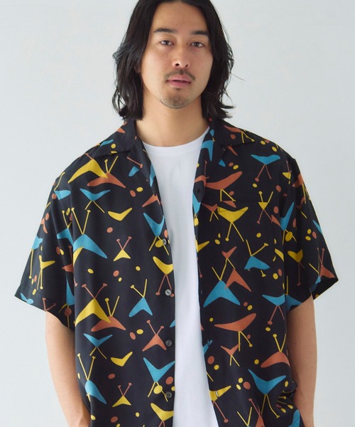 Schott（ショット）の「Schott×Pineapple Juice  RAYON SHIRT（シャツ/ブラウス・メンズ・その他1/その他3/その他2・M/L/XL）」の2枚目の写真