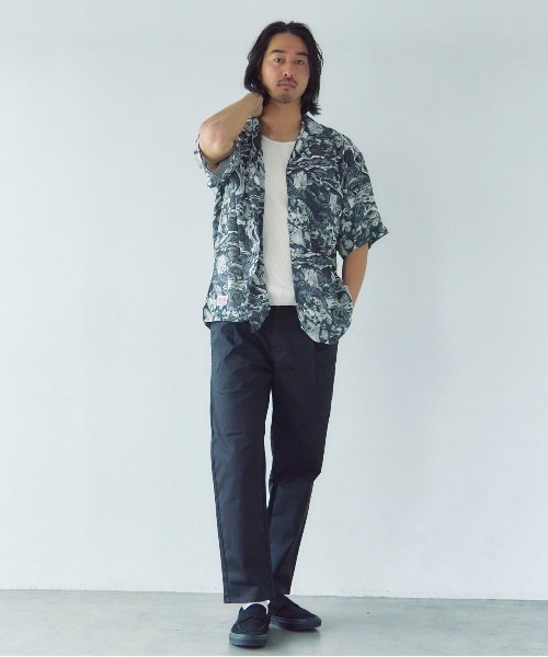 Schott（ショット）の「Schott×Pineapple Juice  RAYON SHIRT（シャツ/ブラウス・メンズ・その他1/その他3/その他2・M/L/XL）」の12枚目の写真