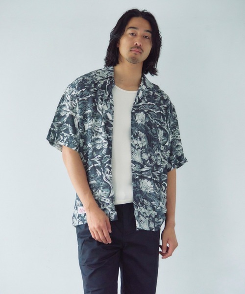 Schott（ショット）の「Schott×Pineapple Juice  RAYON SHIRT（シャツ/ブラウス・メンズ・その他1/その他3/その他2・M/L/XL）」の7枚目の写真