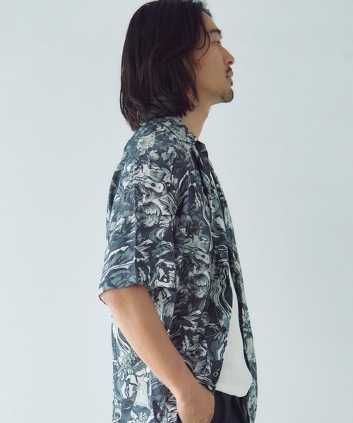 Schott（ショット）の「Schott×Pineapple Juice  RAYON SHIRT（シャツ/ブラウス・メンズ・その他1/その他3/その他2・M/L/XL）」の5枚目の写真