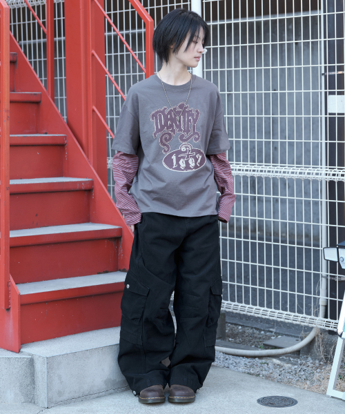SUPERSUB(スーパーサブ)の「ドロップバランスストラクチャーカーゴパンツ - ブラック(その他パンツ・レディース・その他・MEDIUM/LARGE)」の6枚目の写真