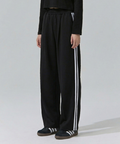BLACK MONSTER FIT(ブラックモンスターフィット)の「イソンワイドトレーニングパンツ (ブラック) / BM260226(スウェットパンツ・レディース・その他・MEDIUM/LARGE/SMALL)」の6枚目の写真
