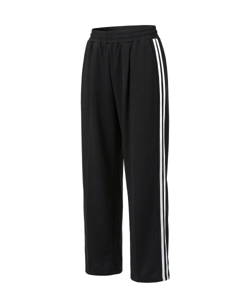 BLACK MONSTER FIT(ブラックモンスターフィット)の「イソンワイドトレーニングパンツ (ブラック) / BM260226(スウェットパンツ・レディース・その他・MEDIUM/LARGE/SMALL)」の2枚目の写真