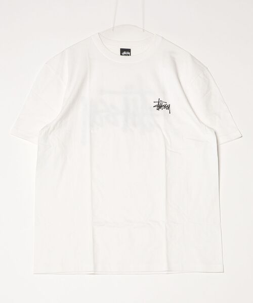 STUSSY（ステューシー）の「【STUSSY】ステューシー BASIC LOGO HALF T-SHIRTS ロゴ 半袖 Tシャツ / 1904762（Tシャツ/カットソー・メンズ・ホワイト/ブラック・MEDIUM/LARGE/X-LARGE）」の3枚目の写真