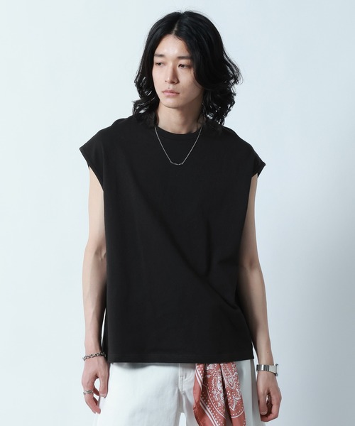 RAGEBLUE(レイジブルー)の「【DEOLESS】消臭機能付きノースリーブTシャツ(Tシャツ/カットソー・メンズ・ホワイト/ブラック・MEDIUM/LARGE)」の16枚目の写真