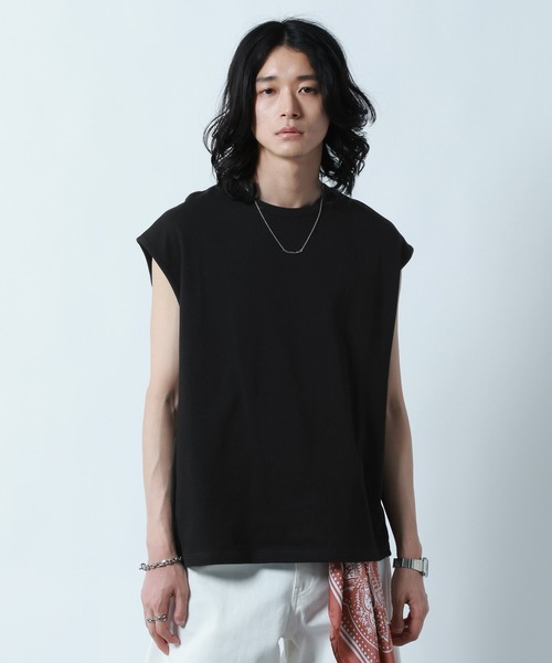 RAGEBLUE(レイジブルー)の「【DEOLESS】消臭機能付きノースリーブTシャツ(Tシャツ/カットソー・メンズ・ホワイト/ブラック・MEDIUM/LARGE)」の18枚目の写真