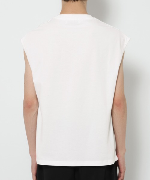 RAGEBLUE(レイジブルー)の「【DEOLESS】消臭機能付きノースリーブTシャツ(Tシャツ/カットソー・メンズ・ホワイト/ブラック・MEDIUM/LARGE)」の22枚目の写真