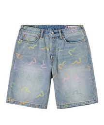 STYLISE（スタイライズ）の「【EVISU】ALLOVER SEAGULL JACQUARD DENIM SHORTS / インディゴ [2ESHTM6DS1055XXDN]（スーツパンツ）」