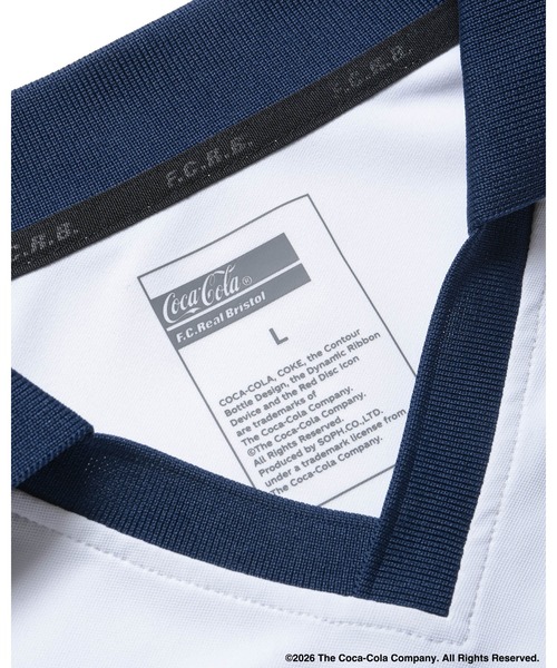 F.C.Real Bristol(エフシーレアルブリストル)の「Coca-Cola RETRO GAME SHIRT(Tシャツ/カットソー・メンズ・グリーン/ブラック/ライトブルー/ホワイト/ネイビー/イエロー・SMALL/XX-LARGE/X-LARGE/LARGE/MEDIUM)」の15枚目の写真