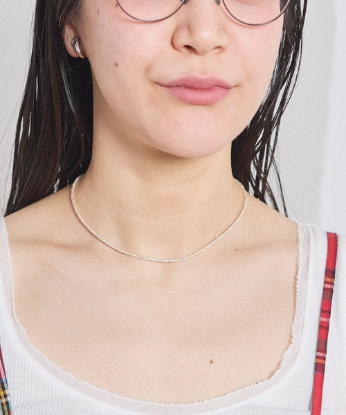 fig London(フィグロンドン)の「Purrl necklace(ネックレス・レディース・シルバー・FREE)」の1枚目の写真