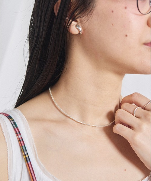 fig London(フィグロンドン)の「Purrl necklace(ネックレス・レディース・シルバー・FREE)」の10枚目の写真