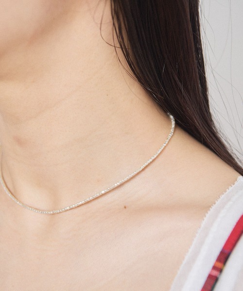 fig London(フィグロンドン)の「Purrl necklace(ネックレス・レディース・シルバー・FREE)」の13枚目の写真