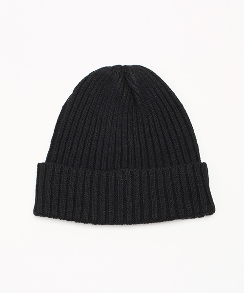 AMERICAN RAG CIE（アメリカンラグシー）の「AMERICAN RAG CIE 綿麻ワッチキャップ / 104-AFA-SB161-0101 Π（ニットキャップ/ビーニー・メンズ・ブラック/グレー/ネイビー/オリーブ/バーガンディー・FREE）」の2枚目の写真