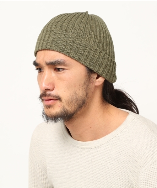 AMERICAN RAG CIE（アメリカンラグシー）の「AMERICAN RAG CIE 綿麻ワッチキャップ / 104-AFA-SB161-0101 Π（ニットキャップ/ビーニー・メンズ・ブラック/グレー/ネイビー/オリーブ/バーガンディー・FREE）」の9枚目の写真