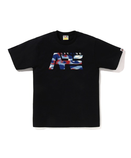 A BATHING APE(アベイシングエイプ)の「SCREEN CAMO TACTICAL LOGO TEE(Tシャツ/カットソー・メンズ・ホワイト/ブラック・LARGE/SMALL/XX-LARGE/X-LARGE/MEDIUM/XXX-LARGE)」の2枚目の写真