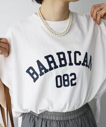 le.coeur blanc（ルクールブラン）の「《WEB限定》カレッジロゴオーバーTシャツ（Tシャツ/カットソー）」
