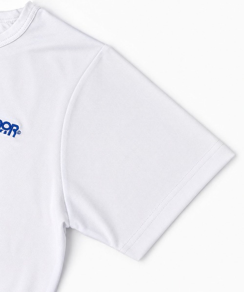 OUTDOOR PRODUCTS（アウトドアプロダクツ）の「【OUTDOOR×ヒヤロン】メンズ バックプリントTシャツ ひんやり 冷感（Tシャツ/カットソー・メンズ・ブルーグレー/ホワイト・L/M/LL）」の5枚目の写真