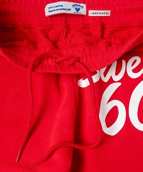 BLUE BLUE JAPAN（ブルーブルージャパン）の「Sweet60 /スウェットパンツ（スウェットパンツ・メンズ・レッド・XL/L/M/S）」の4枚目の写真