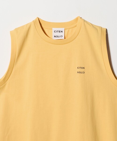 CITEN(シテン)の「<CITEN>ヘビーウエイトノースリT(タンクトップ・レディース・オレンジ/ライトブルー/ホワイト/ダークグレー・FREE)」の22枚目の写真