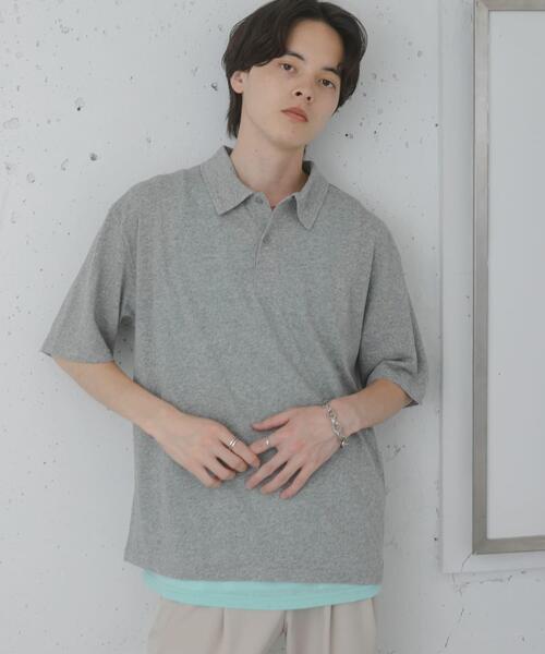 SENSE OF PLACE by URBAN RESEARCH(センスオブプレイスバイアーバンリサーチ)の「ドライタッチタンクトップセットポロシャツ(ポロシャツ・メンズ・ブラウン/ネイビー/グレー・LARGE/MEDIUM)」の13枚目の写真