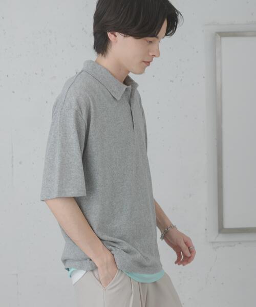 SENSE OF PLACE by URBAN RESEARCH(センスオブプレイスバイアーバンリサーチ)の「ドライタッチタンクトップセットポロシャツ(ポロシャツ・メンズ・ブラウン/ネイビー/グレー・LARGE/MEDIUM)」の14枚目の写真