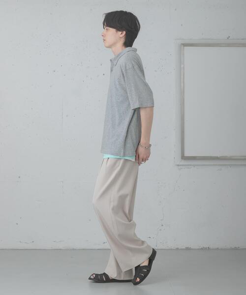 SENSE OF PLACE by URBAN RESEARCH(センスオブプレイスバイアーバンリサーチ)の「ドライタッチタンクトップセットポロシャツ(ポロシャツ・メンズ・ブラウン/ネイビー/グレー・LARGE/MEDIUM)」の17枚目の写真