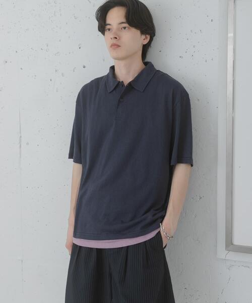 SENSE OF PLACE by URBAN RESEARCH(センスオブプレイスバイアーバンリサーチ)の「ドライタッチタンクトップセットポロシャツ(ポロシャツ・メンズ・ブラウン/ネイビー/グレー・LARGE/MEDIUM)」の18枚目の写真
