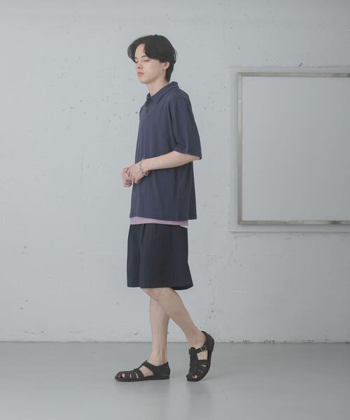 SENSE OF PLACE by URBAN RESEARCH(センスオブプレイスバイアーバンリサーチ)の「ドライタッチタンクトップセットポロシャツ(ポロシャツ・メンズ・ブラウン/ネイビー/グレー・LARGE/MEDIUM)」の20枚目の写真