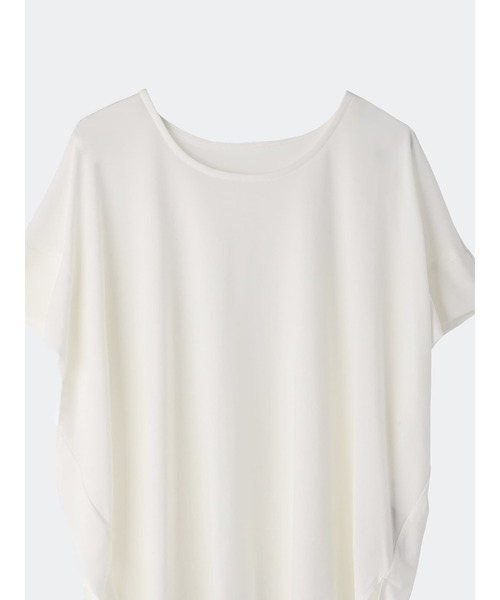 Brown&Street(ブラウンアンドストリート)の「ソフト落ち感トップス(Tシャツ/カットソー・レディース・ブラック/ホワイト・FREE)」の17枚目の写真