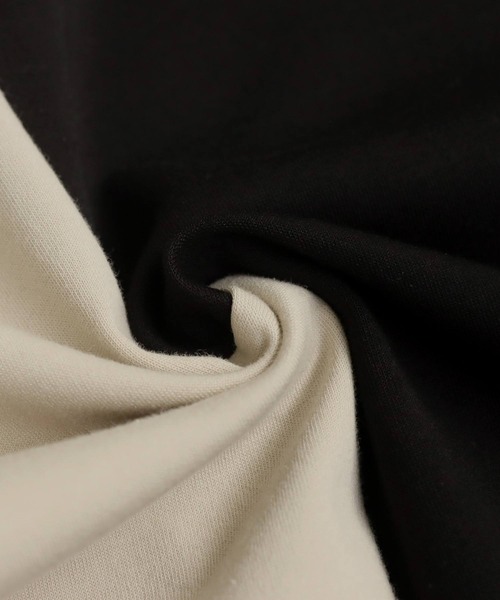 antiqua(アンティカ)の「半袖カットソー(Tシャツ/カットソー・レディース・ブラック・ONESIZE)」の3枚目の写真