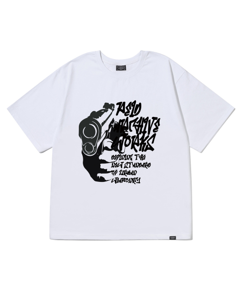 PEID（ペイド）の「PD バレット 半袖Tシャツ ホワイト（Tシャツ/カットソー・レディース・ホワイト・1/2/3/4/5/6）」の7枚目の写真