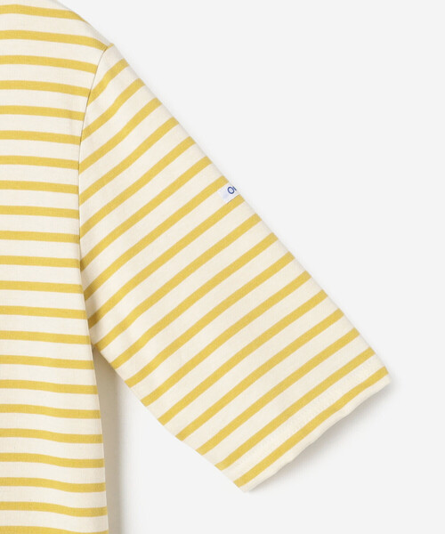 ORCIVAL(オーシバル)の「ORCIVAL | コットン ボートネックハーフスリーブTシャツ WOMEN(Tシャツ/カットソー・レディース・グリーン系その他/ブラウン系その他/イエロー系その他・1/2)」の7枚目の写真