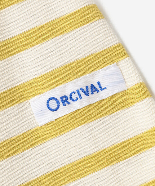 ORCIVAL(オーシバル)の「ORCIVAL | コットン ボートネックハーフスリーブTシャツ WOMEN(Tシャツ/カットソー・レディース・グリーン系その他/ブラウン系その他/イエロー系その他・1/2)」の10枚目の写真