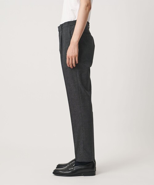 UNITED ARROWS(ユナイテッドアローズ)の「COOL DOTS プリント サイドシャーリング 1プリーツ パンツ ウォッシャブル ストレッチ(スラックス・メンズ・ネイビー/ダークグレー・M/L/XL/S/XXL)」の10枚目の写真