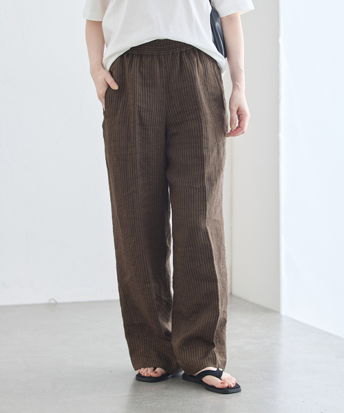 JOURNAL STANDARD｜ジャーナルスタンダードのスラックス（ブラウン