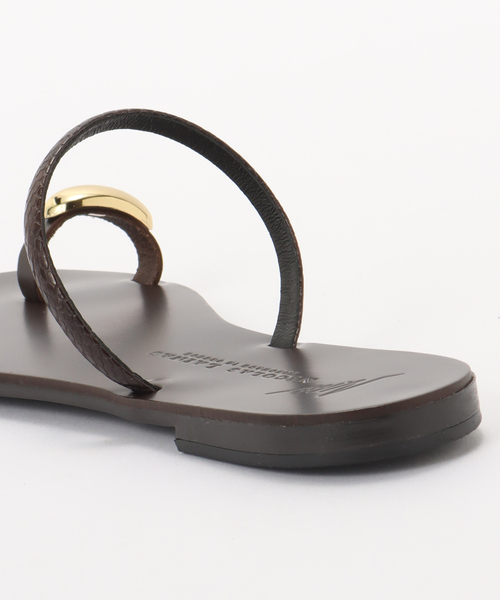NICOLAS LAINAS（ニコラスライナス）の「【NICOLAS LAINAS/ニコラスライナス】BROWN SNAKE SANDAL（サンダル・レディース・ブラウン・38/37/36）」の8枚目の写真