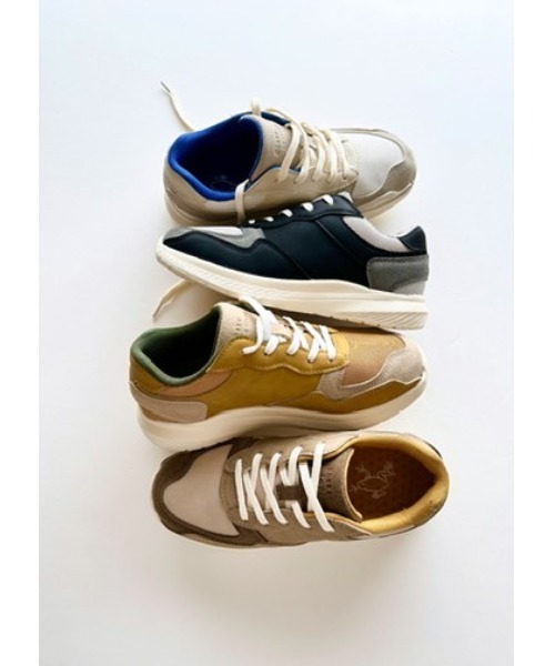 Shake・In cloak(シェイクインクローク)の「ライトスニーカー(スニーカー・レディース・ネイビー/ブラック/Mustard/ホワイト/ベージュ・M/L/LL/S)」の11枚目の写真